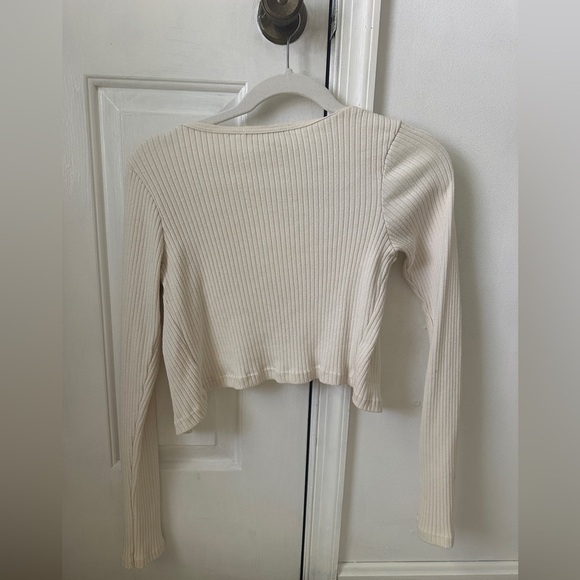 Cream Brandy Melville Cardigan - Picture 11 of 11